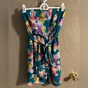 Strapless mini dress from Express